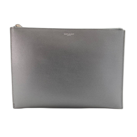 YVES SAINT LAURENT Clutch bag gray WS32057