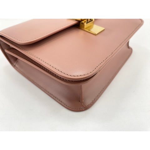 CELINE Classic box Shoulder Bag pink WS32060