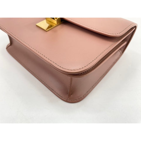 CELINE Classic box Shoulder Bag pink WS32060