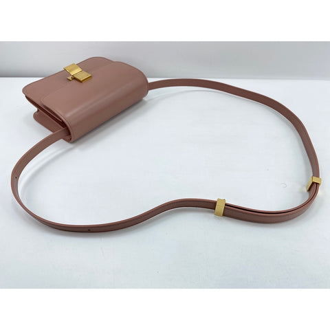CELINE Classic box Shoulder Bag pink WS32060