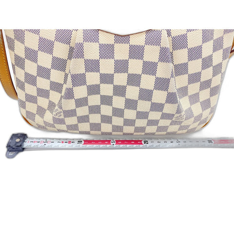 LOUIS VUITTON Siracusa PM Shoulder Bag white WS32063