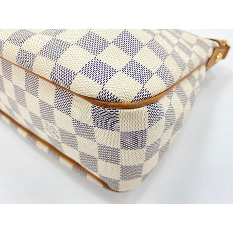 LOUIS VUITTON Siracusa PM Shoulder Bag white WS32063