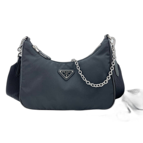 PRADA Re-edition 2005 Shoulder Bag black WS32064