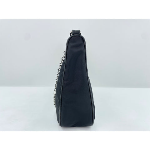 PRADA Re-edition 2005 Shoulder Bag black WS32064