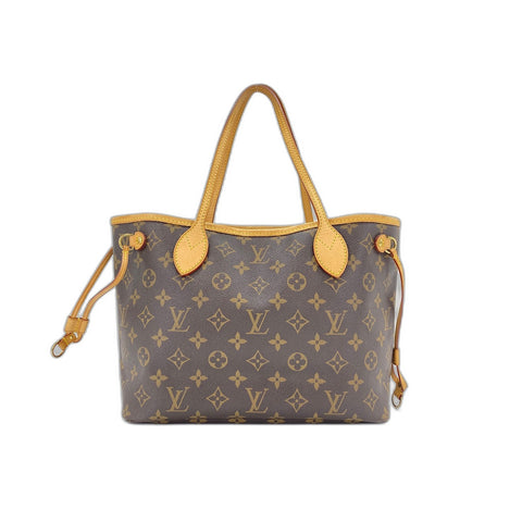 LOUIS VUITTON Never full PM Tote Bag Brown WS32065