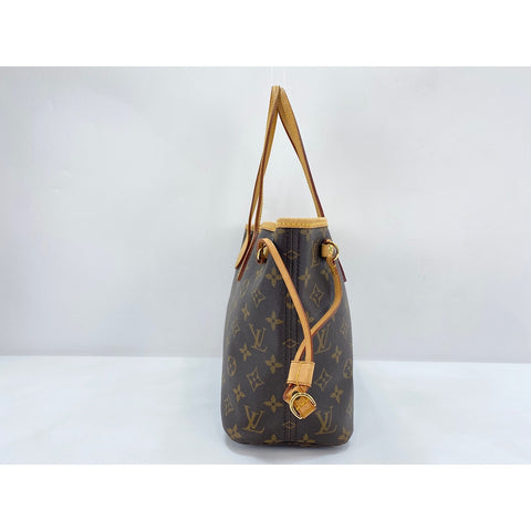 LOUIS VUITTON Never full PM Tote Bag Brown WS32065
