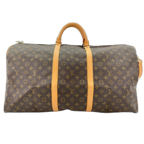 LOUIS VUITTON 2WAY Keepall Bandoulire 60 Boston bag Brown WS32066