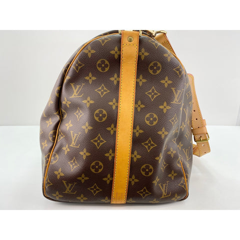 LOUIS VUITTON 2WAY Keepall Bandoulire 55 Boston bag Brown WS32067