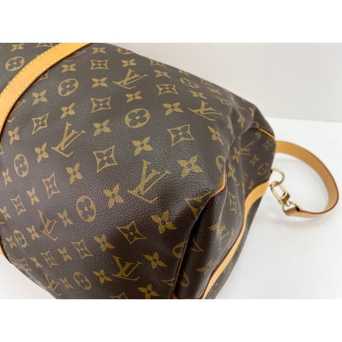 LOUIS VUITTON 2WAY Keepall Bandoulire 55 Boston bag Brown WS32067