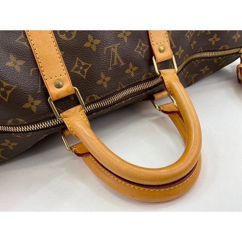 LOUIS VUITTON 2WAY Keepall Bandoulire 55 Boston bag Brown WS32067