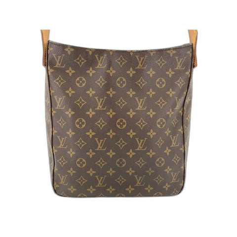 LOUIS VUITTON Looping GM Shoulder Bag Brown WS32068