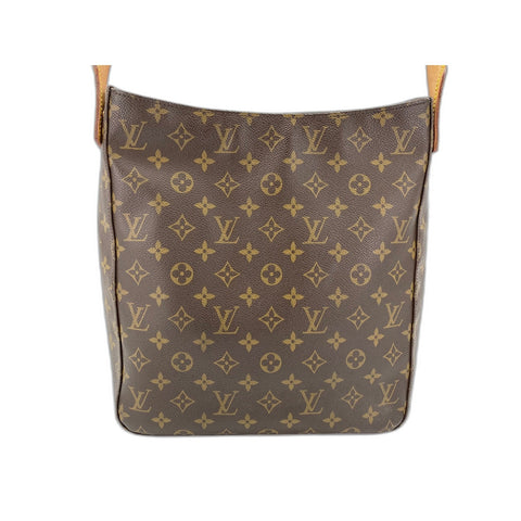 LOUIS VUITTON Looping GM Shoulder Bag Brown WS32068