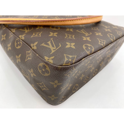 LOUIS VUITTON Looping GM Shoulder Bag Brown WS32068