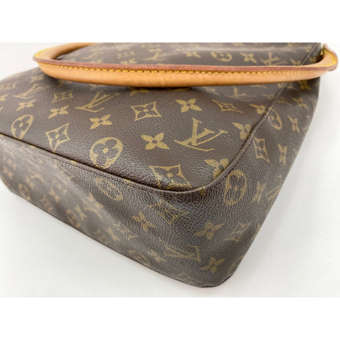 LOUIS VUITTON Looping GM Shoulder Bag Brown WS32068