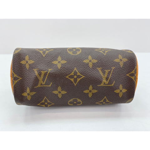 LOUIS VUITTON Mini speedy Handbag Brown WS32070
