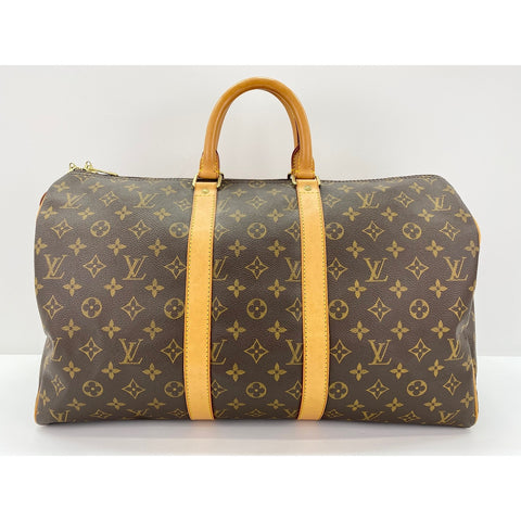 LOUIS VUITTON Kiepol 45 Boston bag Brown WS32071