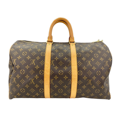 LOUIS VUITTON Kiepol 45 Boston bag Brown WS32071