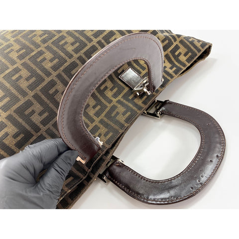 FENDI Handbag Brown WS32072