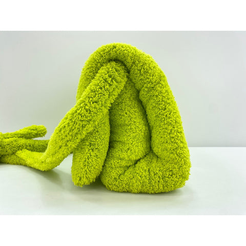 Terry cloth Shoulder Bag green WS32076