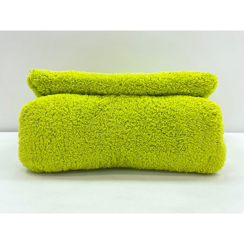 Terry cloth Shoulder Bag green WS32076