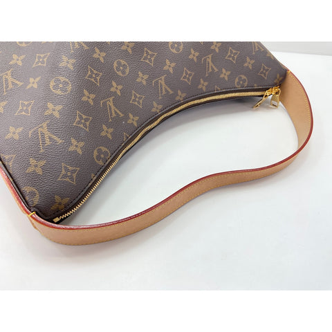 LOUIS VUITTON Slouchy MM Shoulder Bag Brown WS32081