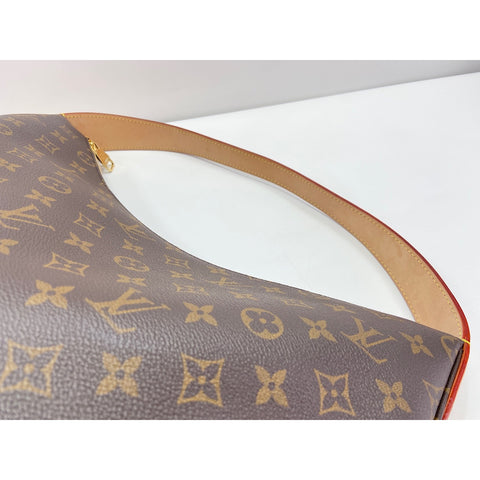 LOUIS VUITTON Slouchy MM Shoulder Bag Brown WS32081