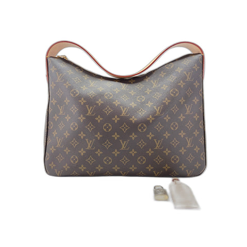 LOUIS VUITTON Slouchy MM Shoulder Bag Brown WS32081