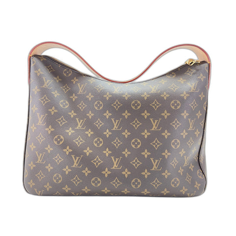 LOUIS VUITTON Slouchy MM Shoulder Bag Brown WS32081
