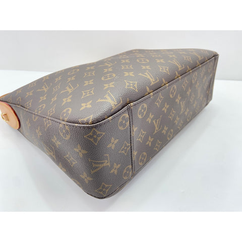 LOUIS VUITTON Slouchy MM Shoulder Bag Brown WS32081