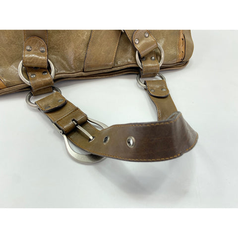 Christian Dior Gaucho Handbag khaki WS32082