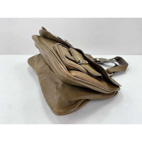 Christian Dior Gaucho Handbag khaki WS32082