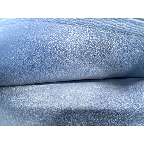 HERMES Gypsy Thier 34 Shoulder Bag Navy WS32083