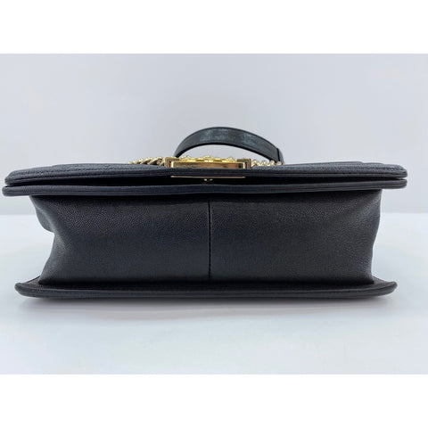 CHANEL Boy Chanel M Shoulder Bag black WS32085