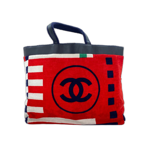 CHANEL Tote Bag Red WS32086