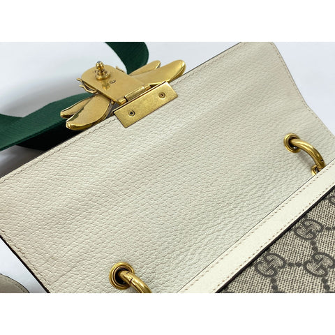GUCCI 2WAY Queen Margaret Handbag beige WS32087