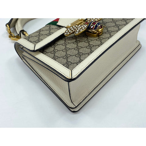 GUCCI 2WAY Queen Margaret Handbag beige WS32087