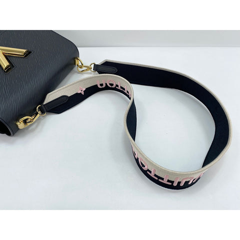 LOUIS VUITTON Twist MM Shoulder Bag black WS32088