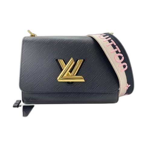 LOUIS VUITTON Twist MM Shoulder Bag black WS32088
