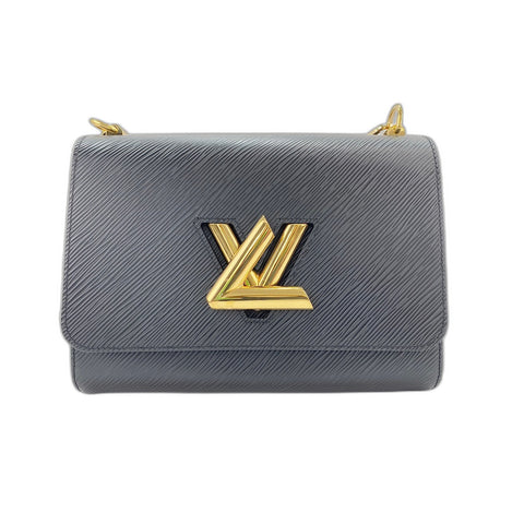 LOUIS VUITTON Twist MM Shoulder Bag black WS32088