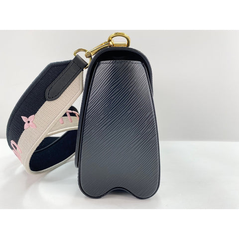 LOUIS VUITTON Twist MM Shoulder Bag black WS32088