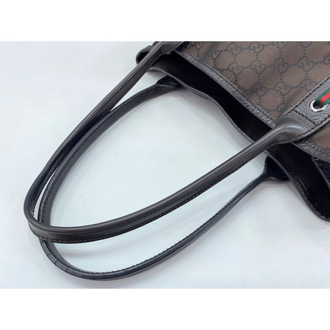 GUCCI Sherry Tote Bag Brown WS32092