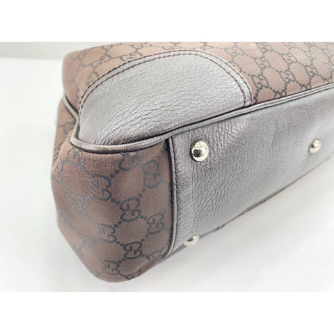 GUCCI Sherry Tote Bag Brown WS32092