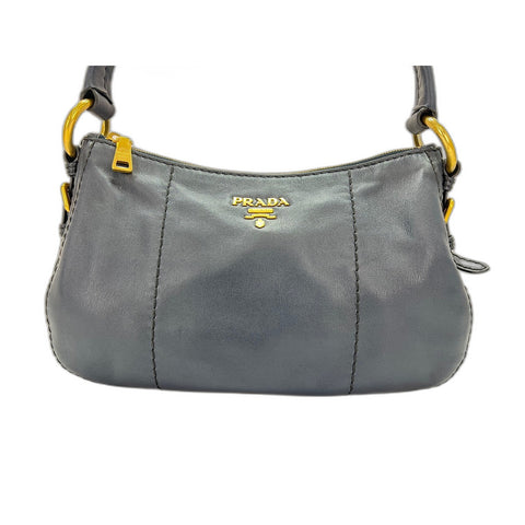PRADA Shoulder Bag Navy WS32094