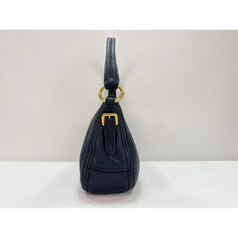 PRADA Shoulder Bag Navy WS32094