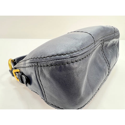 PRADA Shoulder Bag Navy WS32094