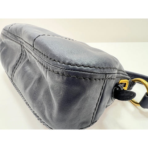 PRADA Shoulder Bag Navy WS32094
