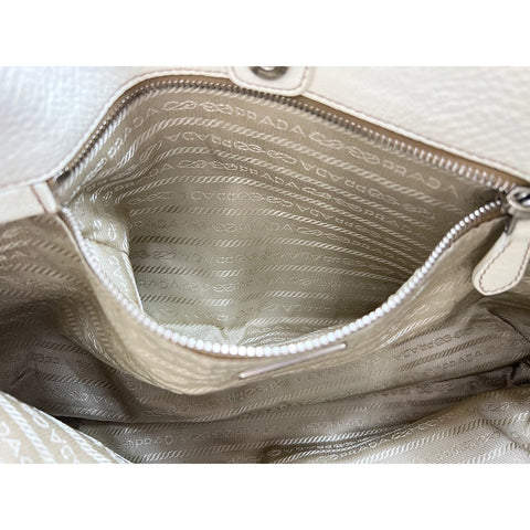 PRADA Shoulder Bag white WS32095