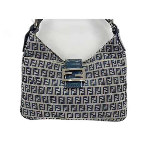 FENDI Mamma bucket Shoulder Bag Navy WS32096