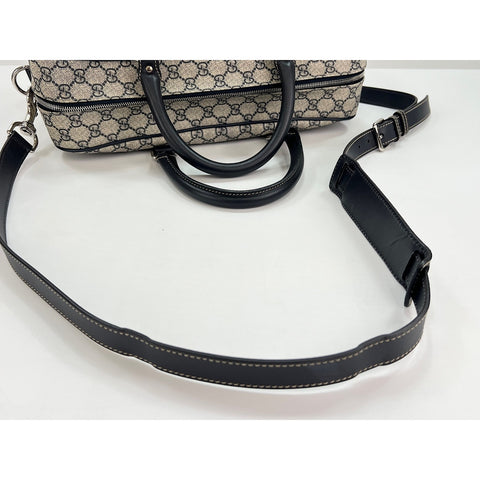GUCCI 2WAY Handbag Navy WS32098