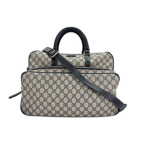 GUCCI 2WAY Handbag Navy WS32098